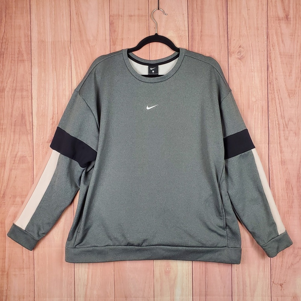 Nike Sportswear Crewneck Sweatshirt Sz Large Oversized Pullover Active